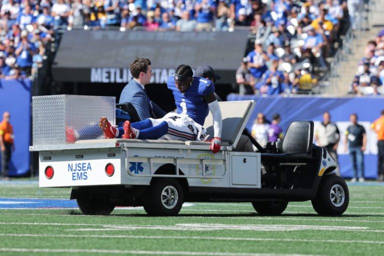 How long is Giants WR Malik Nabers out?