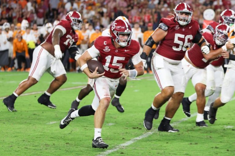 Alabama surges in college football NCAA Re-Rank 1-136