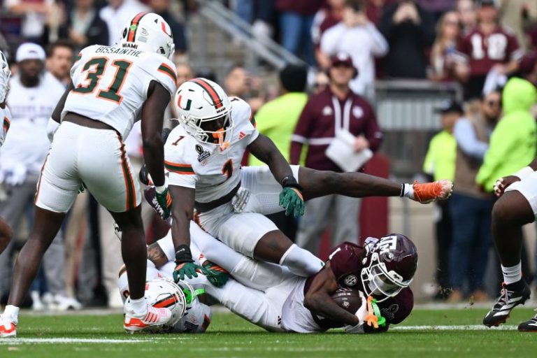 Miami throws Texas A&M into the fire, in a CFP game made for sickos