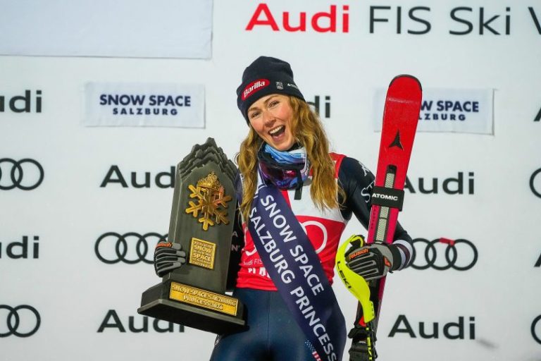 Mikaela Shiffrin not bothered by soft snow, gets another big win