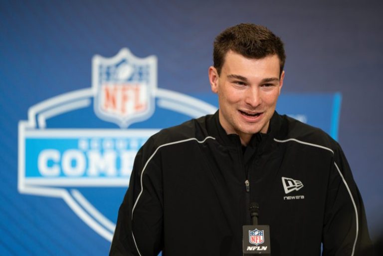 NFL draft’s No. 1 QB prospect says team joked he should get arrested